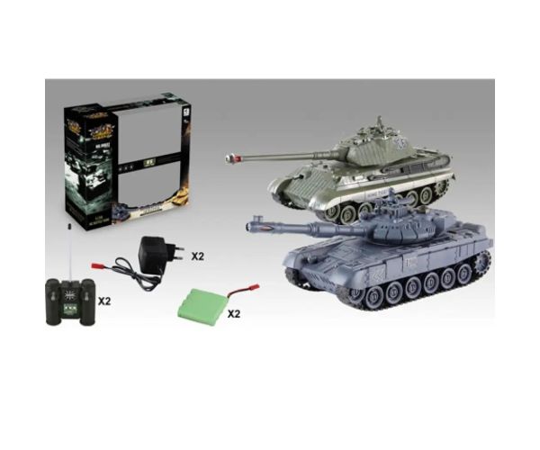 RC Tank na diaľkové ovládanie vo dvoch variantoch 1/28 2,4 GHz