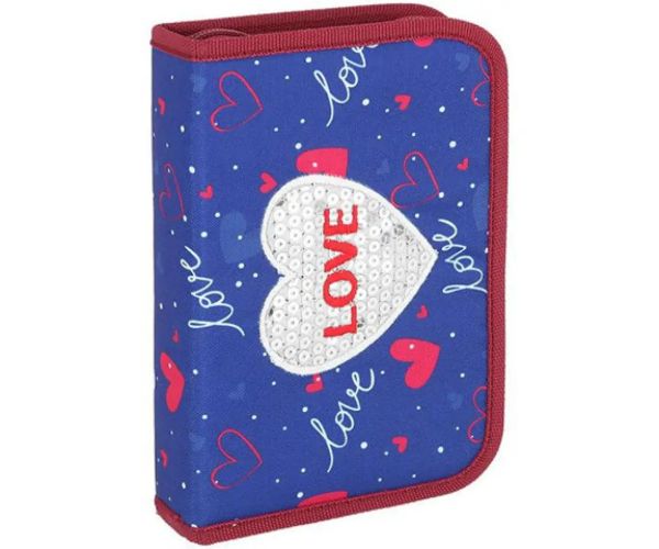 Spirit: Love heart 3D vyklápací plnený peračník 19ks