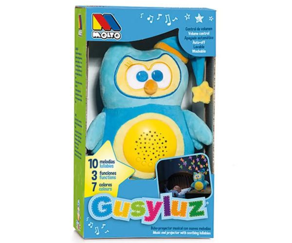 Molto: GusyLuz Sova nočný hudobný pojektor