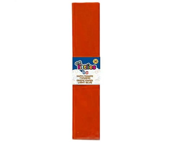 Krepový papier červenej farby 50x200cm