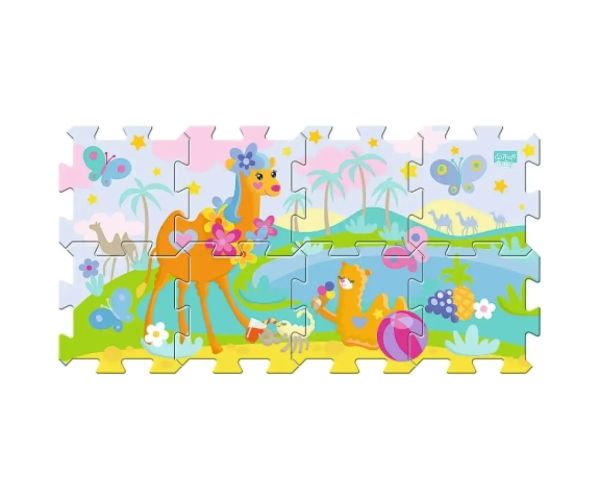 Ťavy v oáze penové puzzle - Trefl