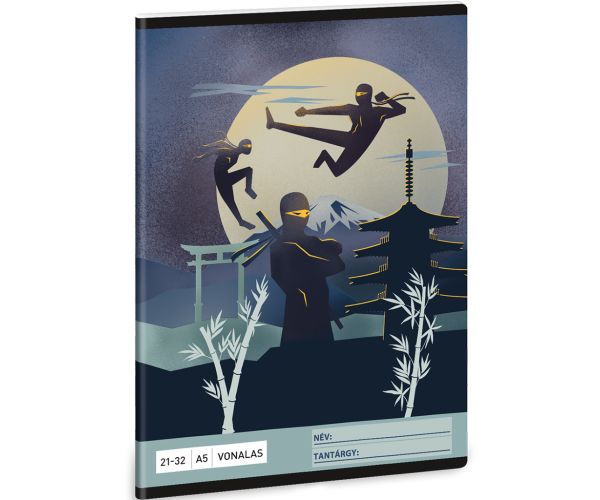 Ars Una: Ninjas in the dark linajkový zošit A/5 21-32