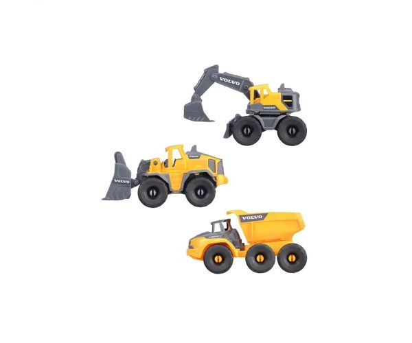 Volvo stavebné stroje 3ks sada - Dickie Toys