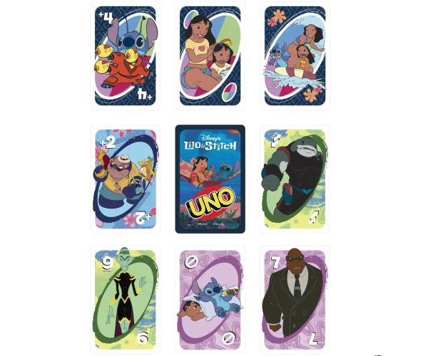 UNO: Disney Lilo a Stitch kartová hra - Mattel