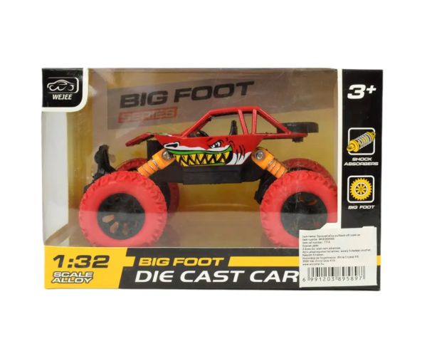 Big Foot Series: Žralok offroad terénne vozidlo vo dvoch variantoch 13cm