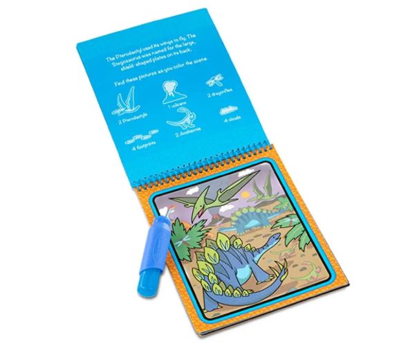 Kreslenie vodou: Dinosaury kreatívna hračka - Melissa & Doug