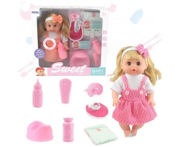 Sweet Baby bábika so zvukom a príslušenstvom, rôzne varianty