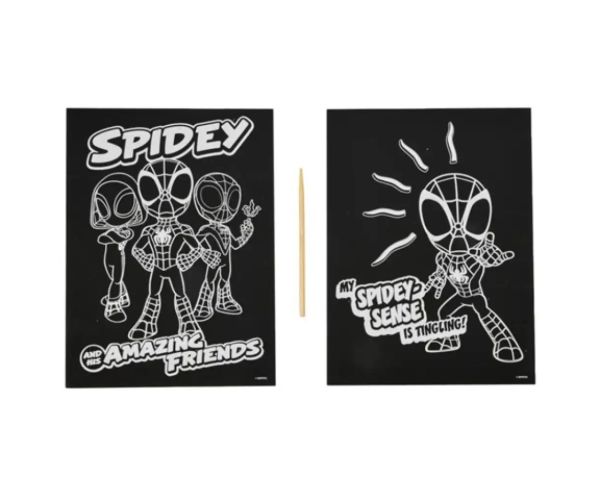 Spider 2-dielna škrabacia súprava - Canenco