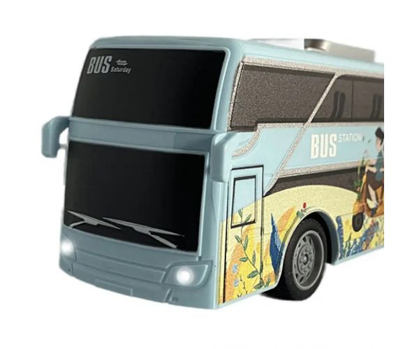 RC Travel Holiday City autobus na diaľkové ovládanie so svetlom 27MHZ 1/32 25cm