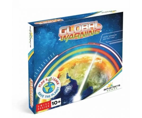 Adventerra: Global Warning - Záchranná akcia Zeme - spoločenská hra (maď.jaz.)