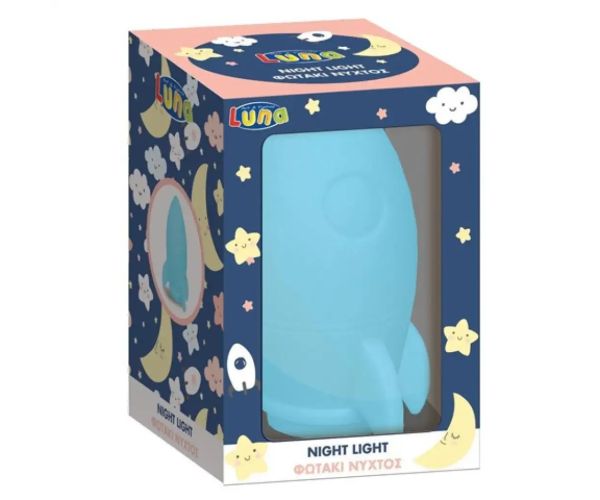 Raketa nočná lampa 15cm