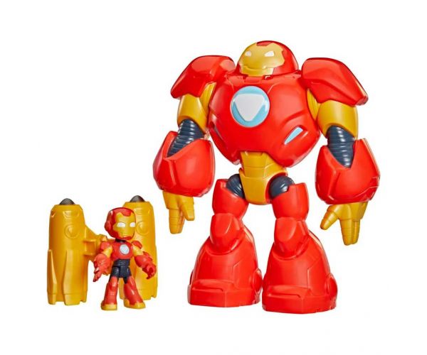 Marvel Iron Man a jeho úžasní priatelia - Obrovský Armor Iron Man herný set - Hasbro