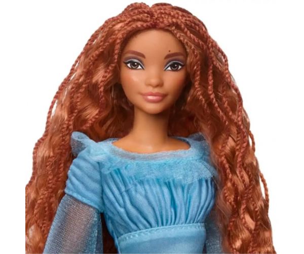 Disney Malá morská víla: Ariel v modrých šatách 30cm - Mattel