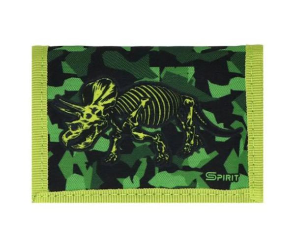 Spirit: Triceratops LED 3D školská taška, batoh 5 dielny set