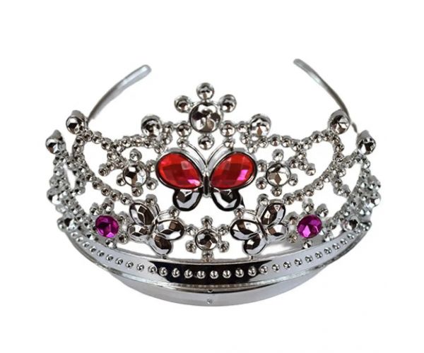 Set krásy princeznej s diadémom a náhrdelníkom