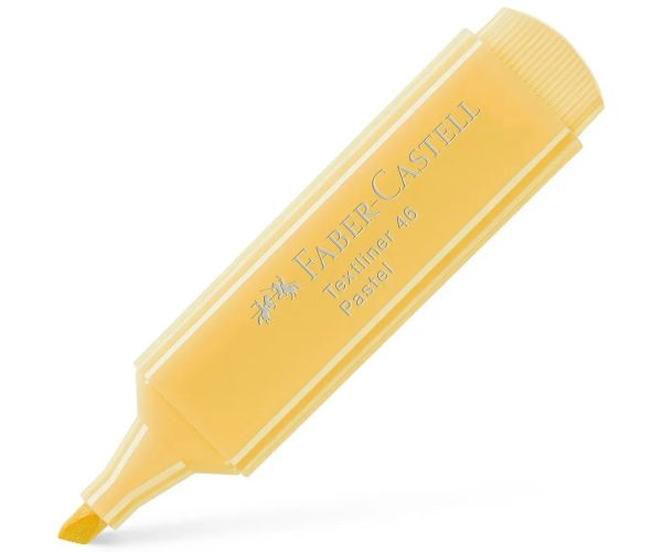 Faber-Castell: Zvýrazňovač v pastelovej vanilkovej farbe