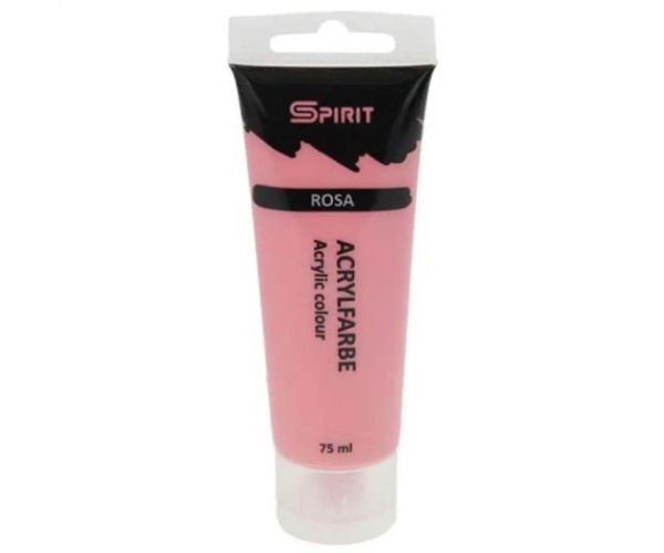 Spirit: Ružová akrylová farba 75ml