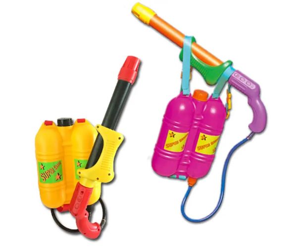 Dvojzásobníková vodná puška - D-Toys