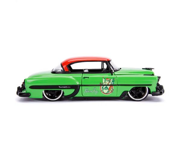 DC Comics: Bombshells figúrka a kovové autíčko 1953 Chevy Bel Air 1/24 - Simba Toys