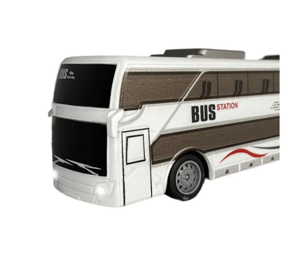 RC City autobus na diaľkové ovládananie so svetlom 27MHz 25cm 1/32