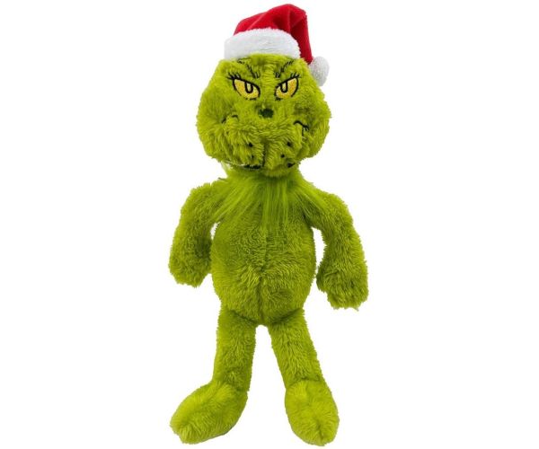 Grinch plyšová s čiapkou, 30 cm