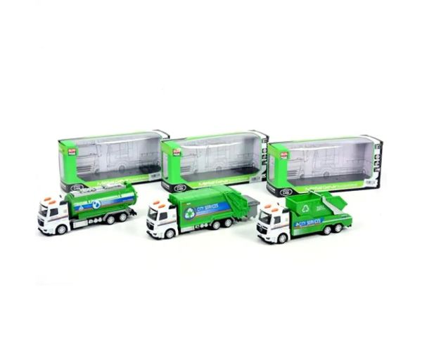 Naťahovacie mestské nákladné auto, tri varianty