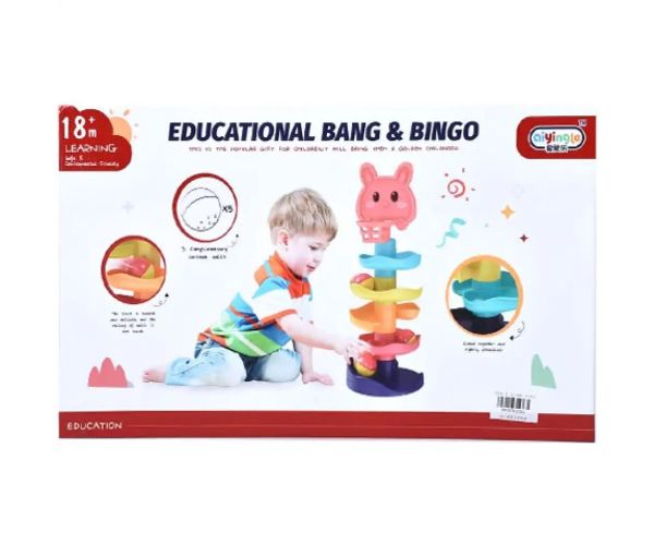 Bingo zajačik guličková dráha