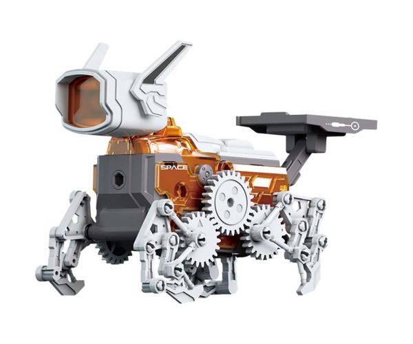 Luna: Space Explorer 4 v 1 138 dielny solárny prieskumný robot stavebnica