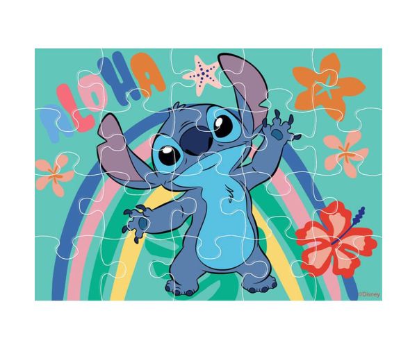 Luna: Stitch 4-v-1 puzzle set