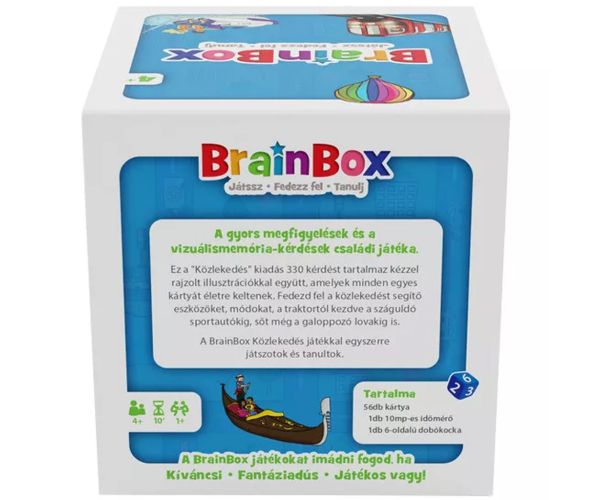 Spoločenská hra premávanie - Brainbox (maďarská verzia)