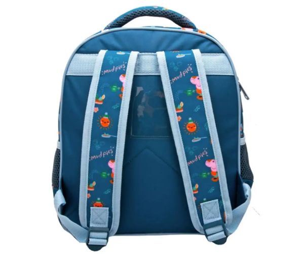 Must: Peppa Pig - Žolík modrý škôlkársky batoh 27x10x31cm