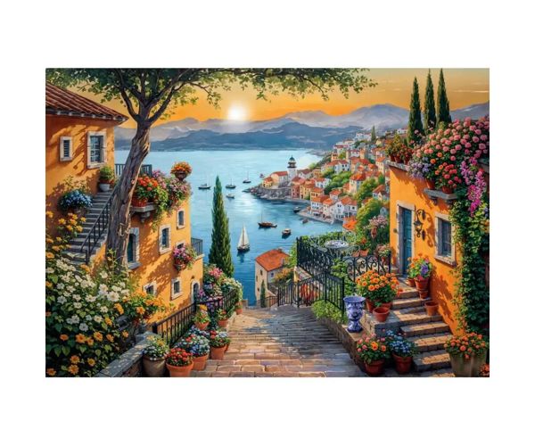Prechádzka po prístave HQC 1500ks kompaktný puzzle - Clementoni