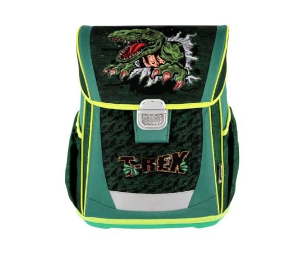 Spirit: T-Rex 4dielny set Cool, ergonomická školská taška