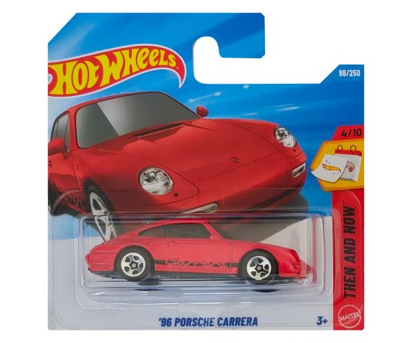 Hot Wheels: 96 Porsche Carrera červené autíčko 1/64 - Mattel