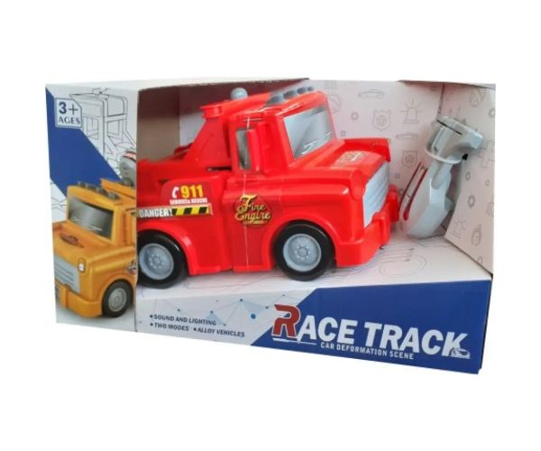 Race Truck konvertibilná parkovacia garáž