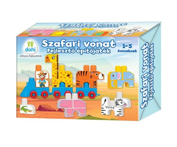 Safari vlak stavebnica