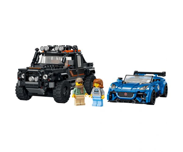 LEGO® Speed Champions: Jaguar Project 7 a Land Rover Defender (77264)