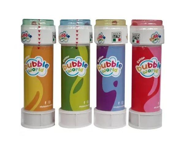 Farebný bublifuk 60 ml