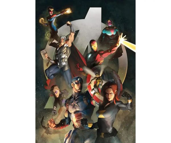 Disney+100: Marvel - Avengers 1000 kusov puzzle - Clementoni