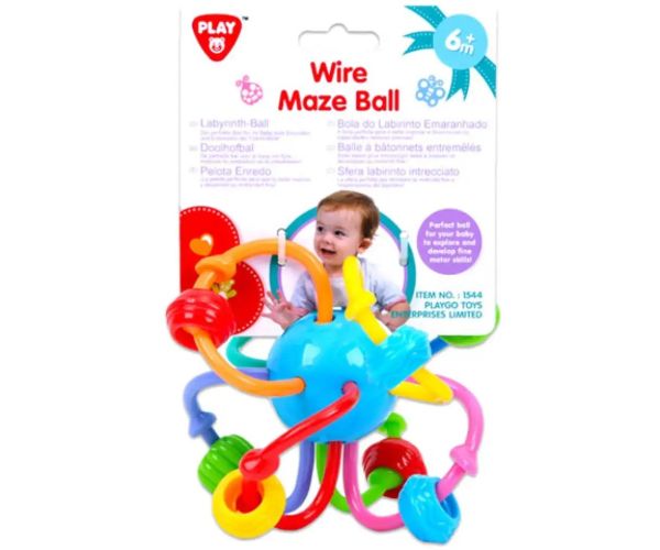 Playgo: Dúhové bludisko, baby hračka