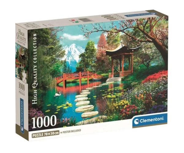 Fuji záhradné HQC 1000-dielikový kompaktný puzzle - Clementoni