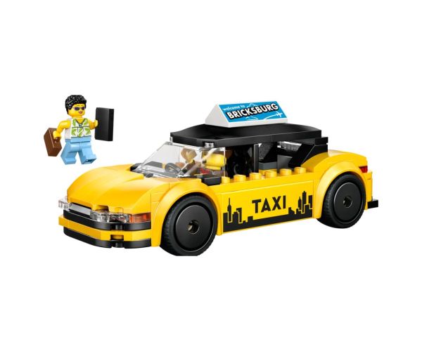 LEGO® City: Žlté taxi (60487)