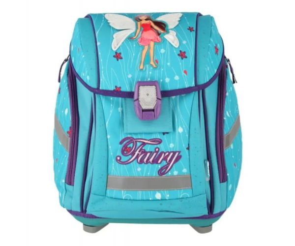 Spirit: Fairy 5 dielny set 3D ergonomická LED školská taška