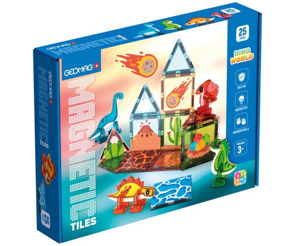 Geomag: Magnetické dlaždice Dino svet