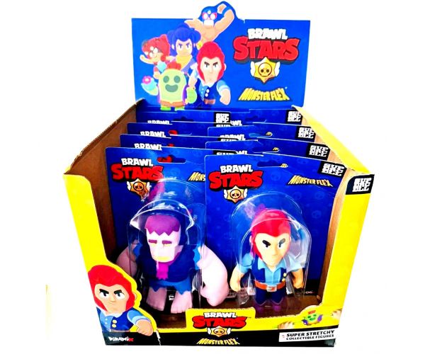 Monster Flex: Natiahateľné figúrky Brawl Stars v rôznych variantoch, 1 ks
