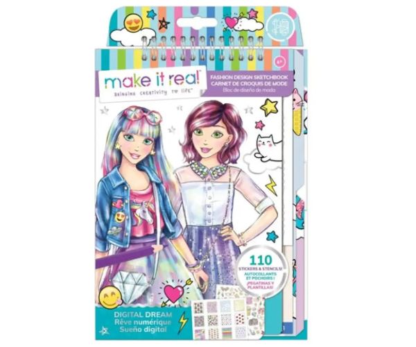 Make it Real: Skicár na módne navrhovanie s príslušenstvom  - Moderné šaty