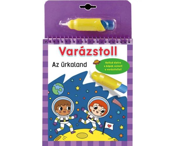 Čarovné pero: Omaľovánka vesmírne dobrodružstvo