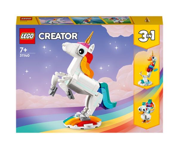 LEGO® Creator: Čarovný jednorožec 3 v 1 (31140)