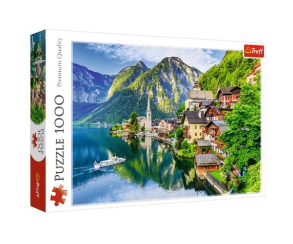 Hallstatt 1000-dielová skladačka - Trefl