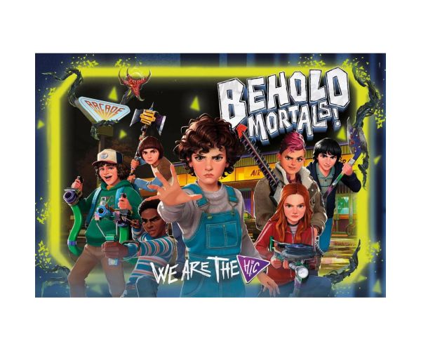 Stranger Things Boj proti monštrám 180 ks puzzle s nálepkou – Clementoni